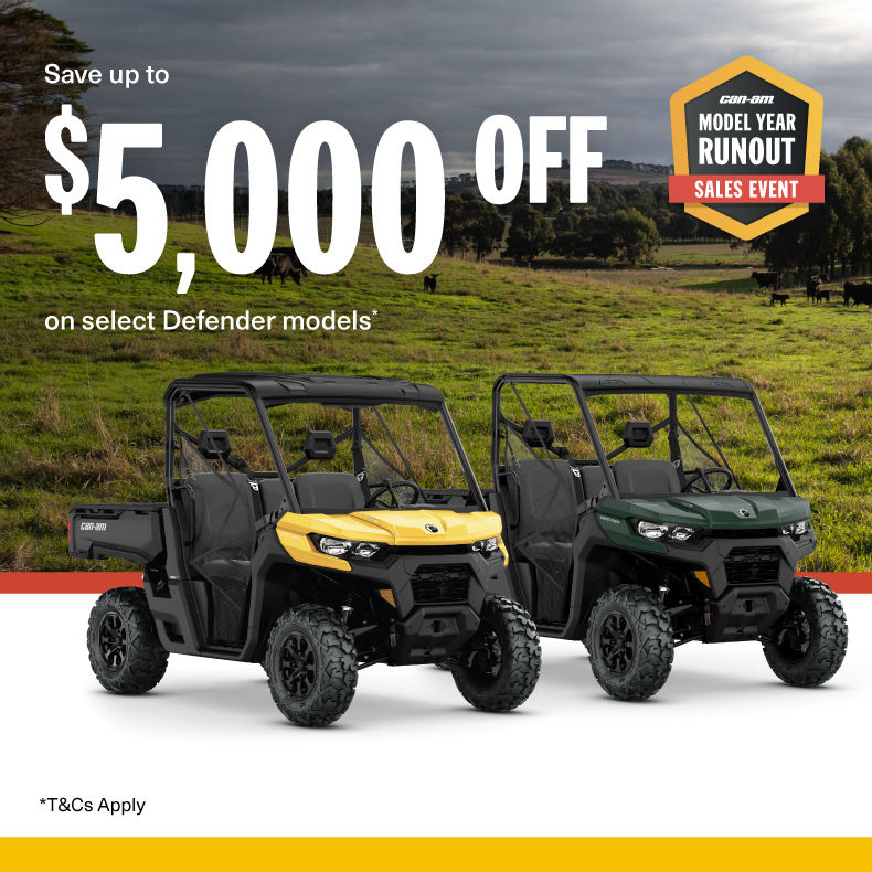 AU Can-Am ORV Campaign - Q3.75 Retail Program